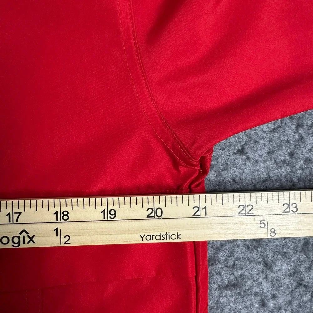 Champion Red Carthage College Windbreaker‎ Size S Athletic